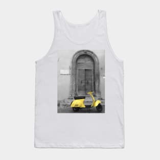 Vespa watercolor painting Tank Top